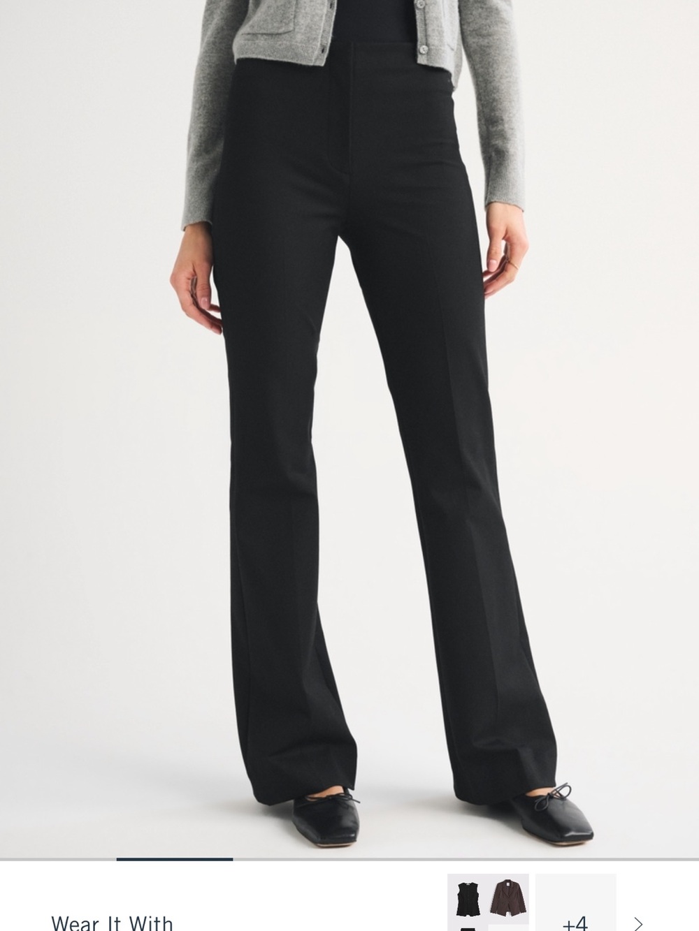 Abercrombie & Fitch Forme Bootcut Pant